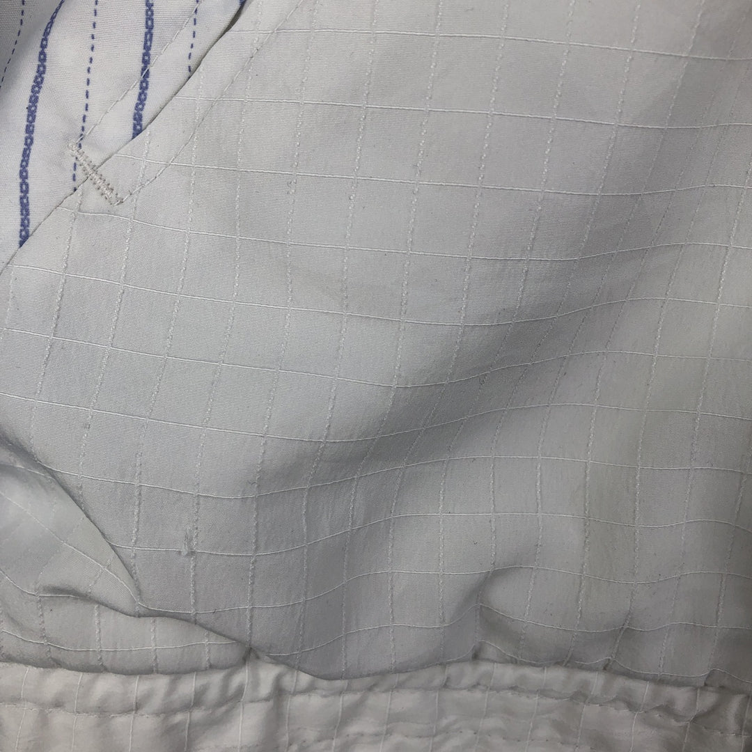 Vintage 80s-90'S Adidas windbreaker, men's size M polyester white type Vintage Second Hand