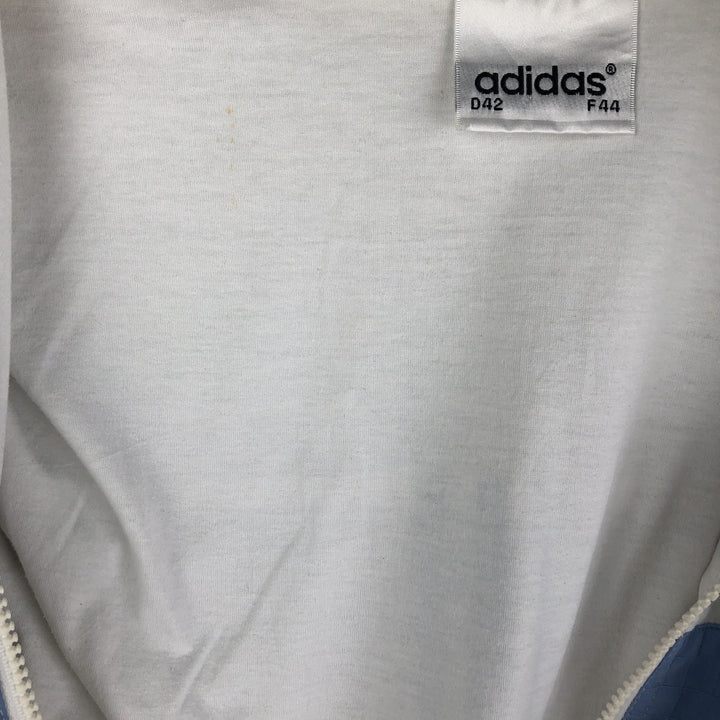 Vintage 80s-90'S Adidas windbreaker, men's size M polyester white type Vintage Second Hand