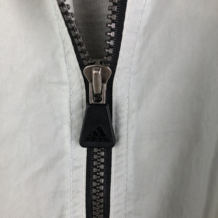 Vintage 80s-90'S Adidas nylon jacket, men's size M Nylon Mint green Vintage Second Hand