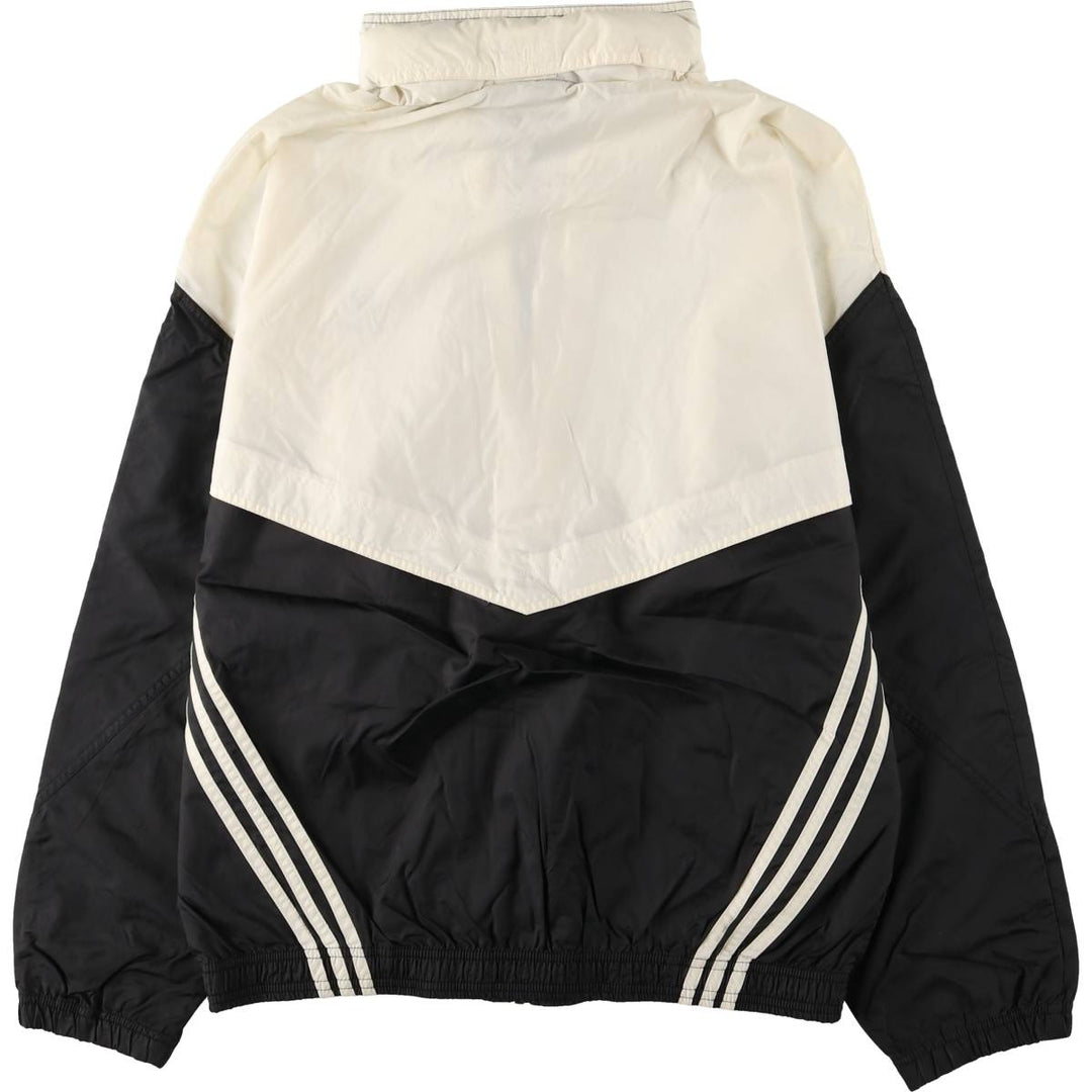 Vintage 80s-90'S Adidas windbreaker, men's size M Nylon white type Vintage Second Hand