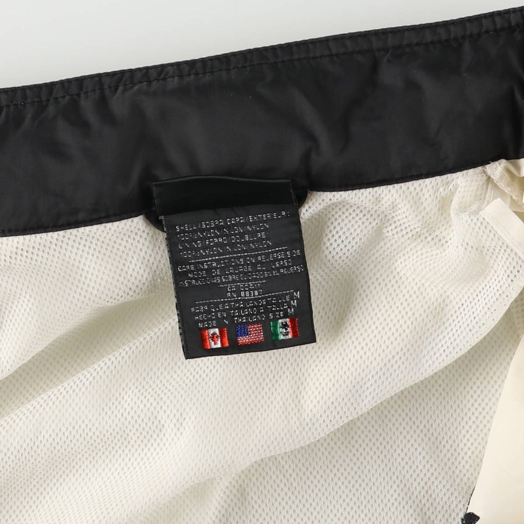 Vintage 80s-90'S Adidas windbreaker, men's size M Nylon white type Vintage Second Hand