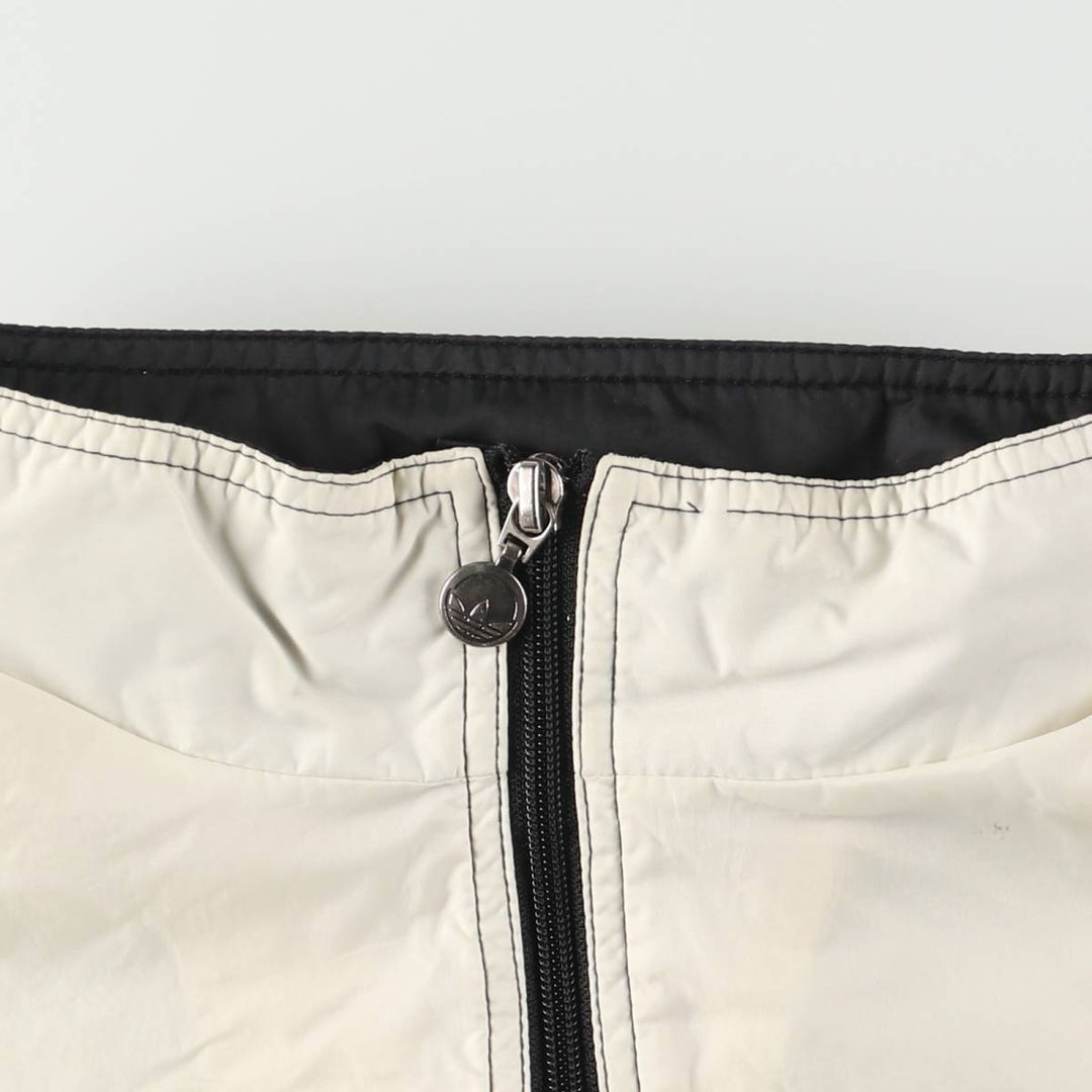 Vintage 80s-90'S Adidas windbreaker, men's size M Nylon white type Vintage Second Hand