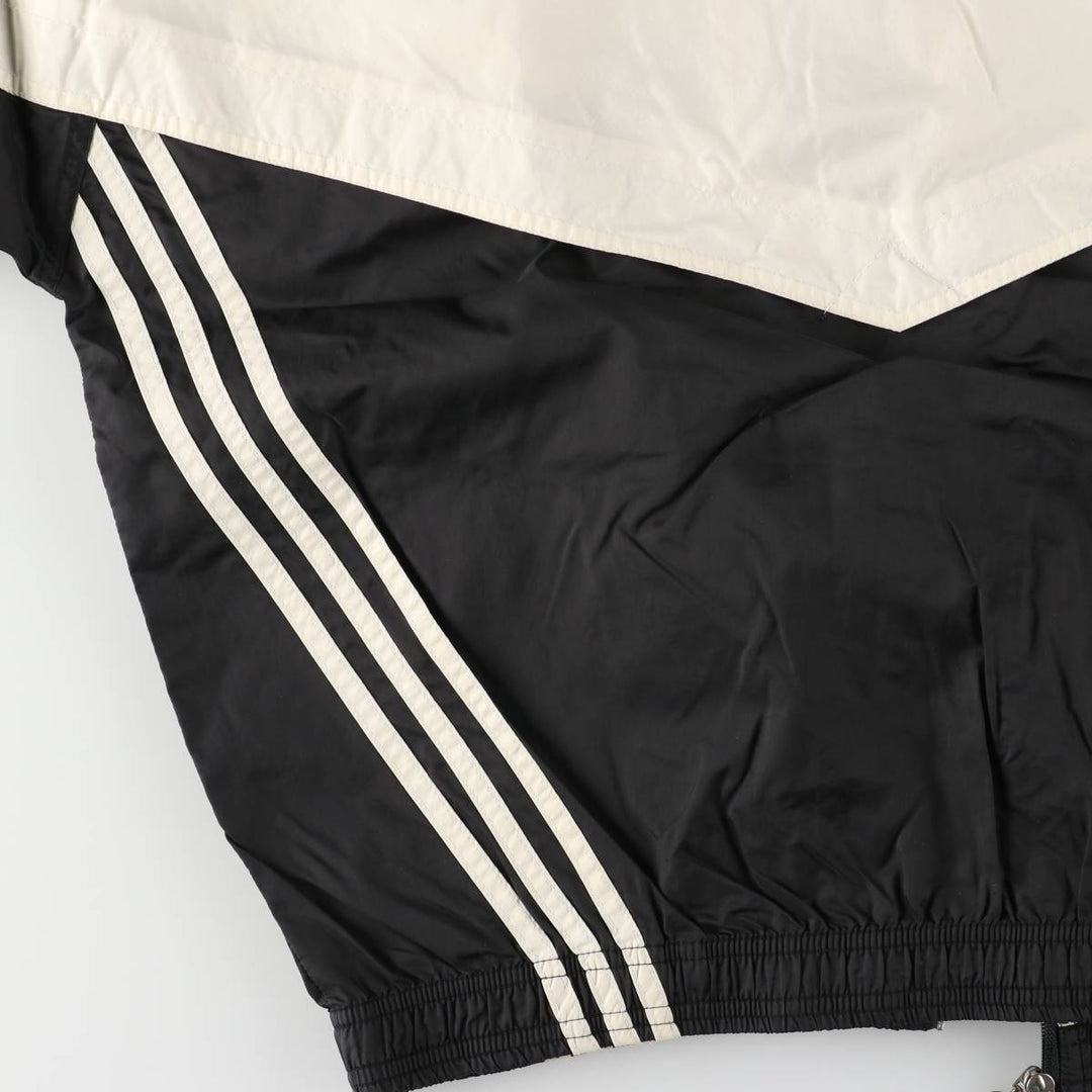 Vintage 80s-90'S Adidas windbreaker, men's size M Nylon white type Vintage Second Hand