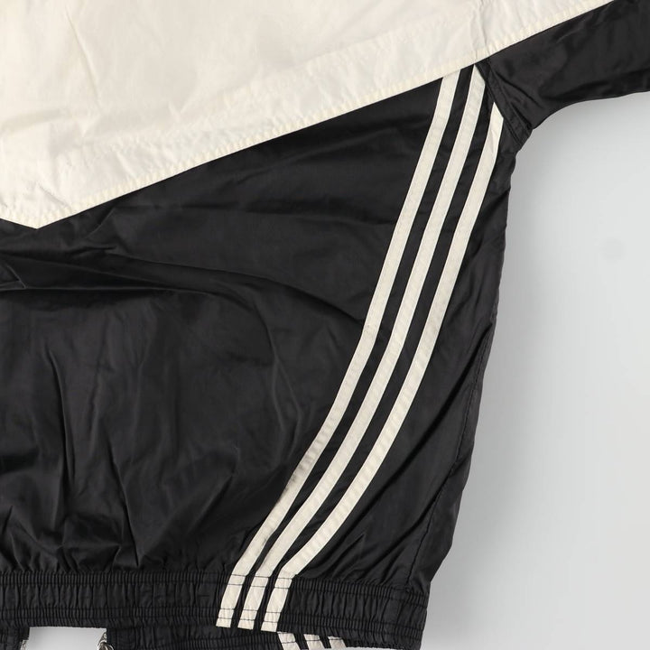 Vintage 80s-90'S Adidas windbreaker, men's size M Nylon white type Vintage Second Hand