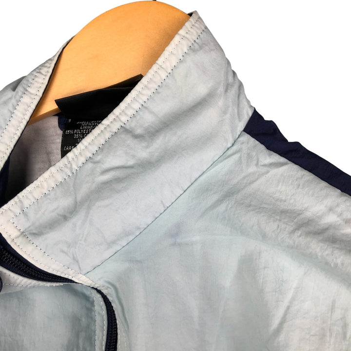 Vintage 80s-90'S Adidas Trefoil Logo Nylon Jacket, Men's Size L Nylon Blue type light blue Vintage Second Hand