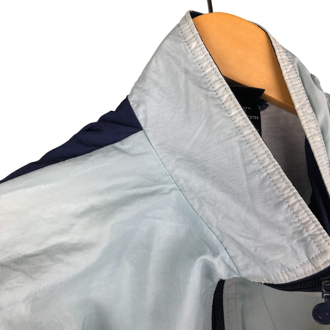 Vintage 80s-90'S Adidas Trefoil Logo Nylon Jacket, Men's Size L Nylon Blue type light blue Vintage Second Hand