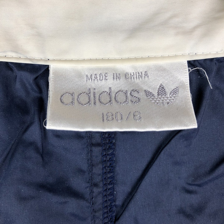 Vintage 70s-80'S Adidas Trefoil Logo Nylon Jacket, Men's Size XL Nylon navy blue type Vintage Second Hand