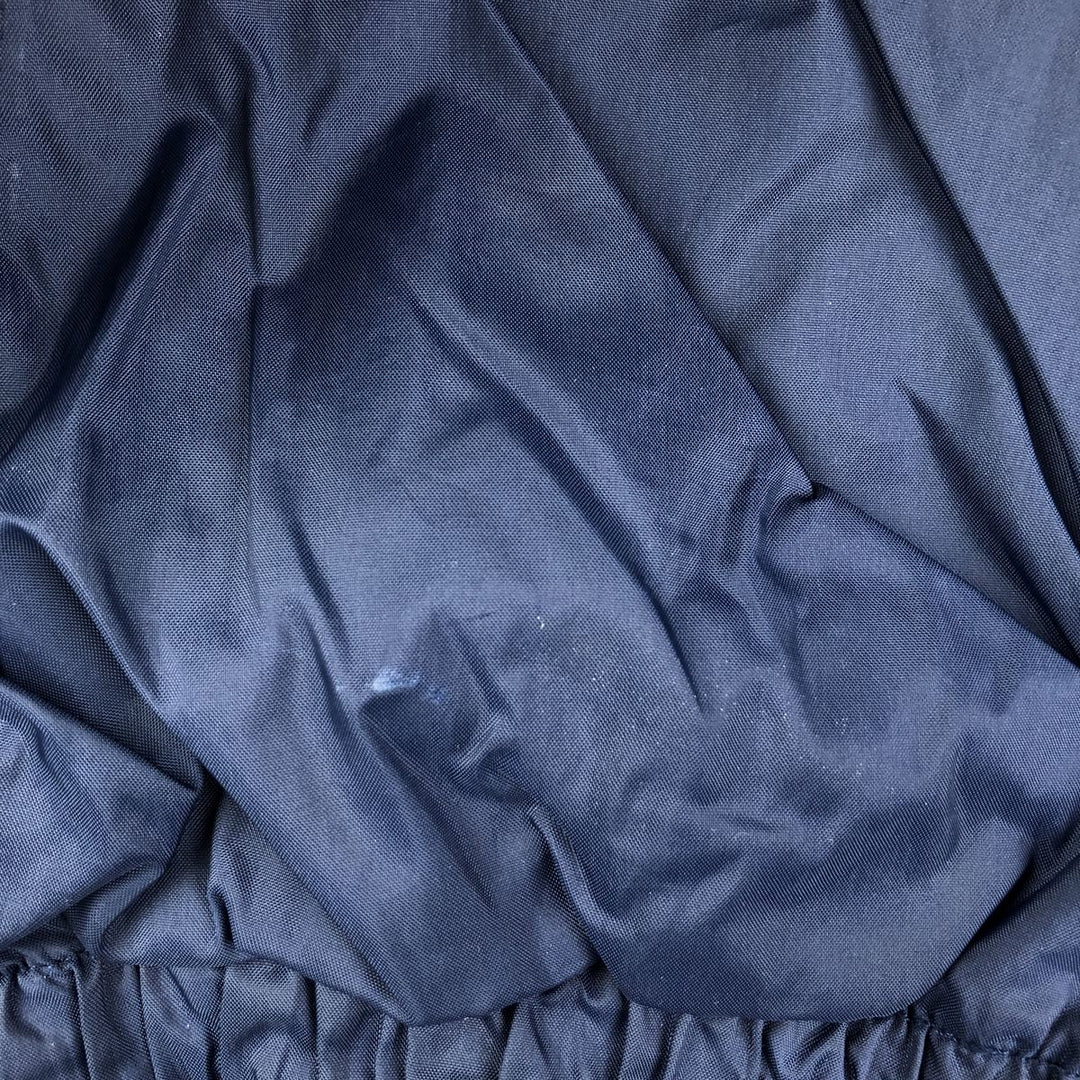 Vintage 70s-80'S Adidas Trefoil Logo Nylon Jacket, Men's Size XL Nylon navy blue type Vintage Second Hand