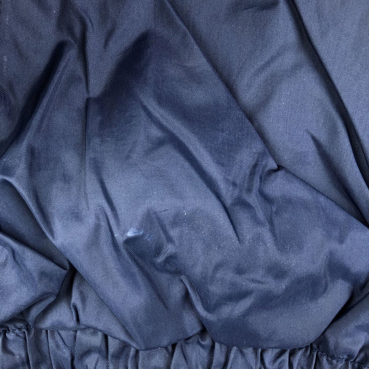 Vintage 70s-80'S Adidas Trefoil Logo Nylon Jacket, Men's Size XL Nylon navy blue type Vintage Second Hand