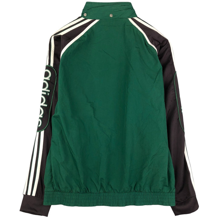 Vintage 80s-90'S Adidas Trefoil Logo Windbreaker, Men's Size Medium polyester green type Vintage Second Hand