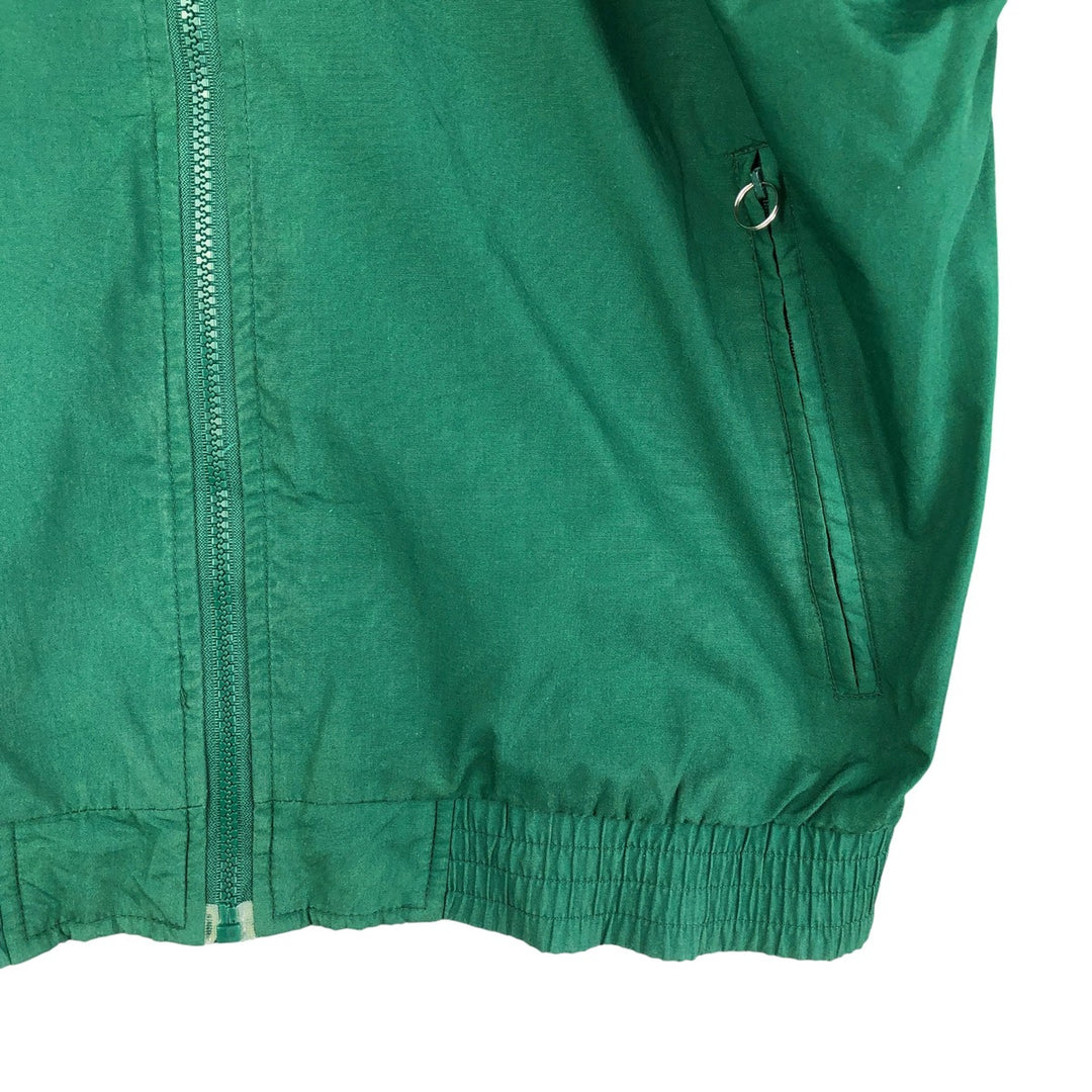 Vintage 80s-90'S Adidas Trefoil Logo Windbreaker, Men's Size Medium polyester green type Vintage Second Hand