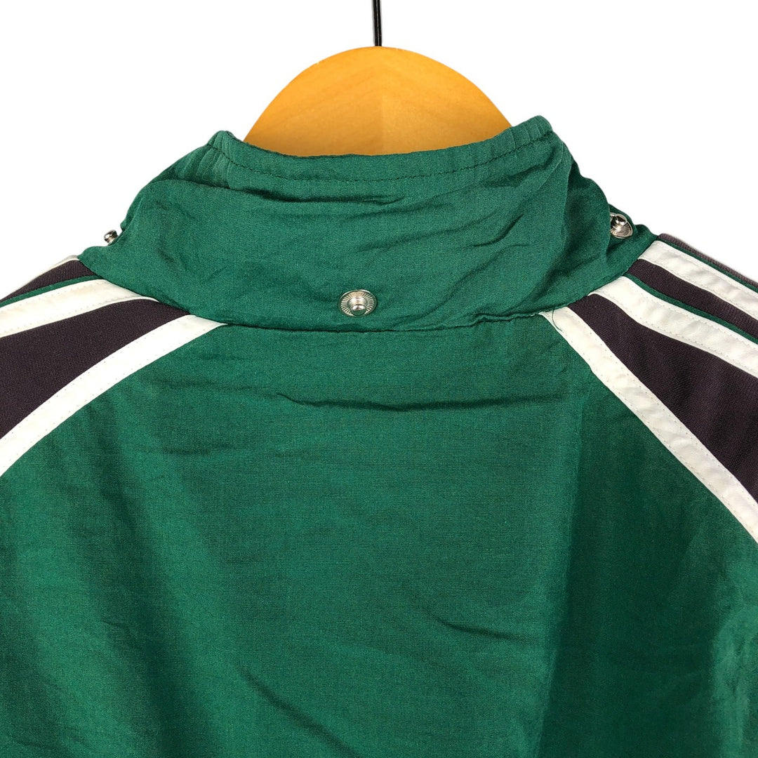 Vintage 80s-90'S Adidas Trefoil Logo Windbreaker, Men's Size Medium polyester green type Vintage Second Hand