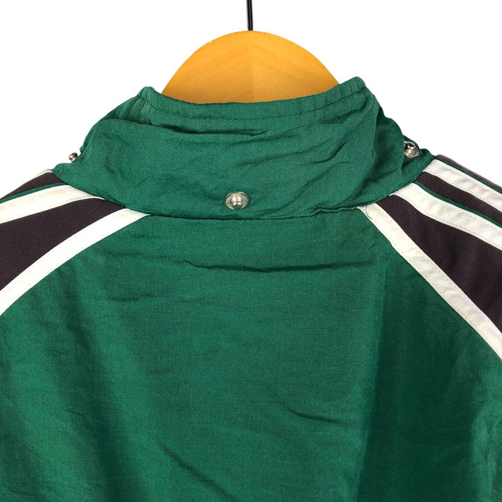 Vintage 80s-90'S Adidas Trefoil Logo Windbreaker, Men's Size Medium polyester green type Vintage Second Hand