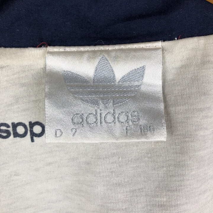 80'S Adidas Windbreaker Men's Size L Vintage polyester wine-red Vintage Second Hand