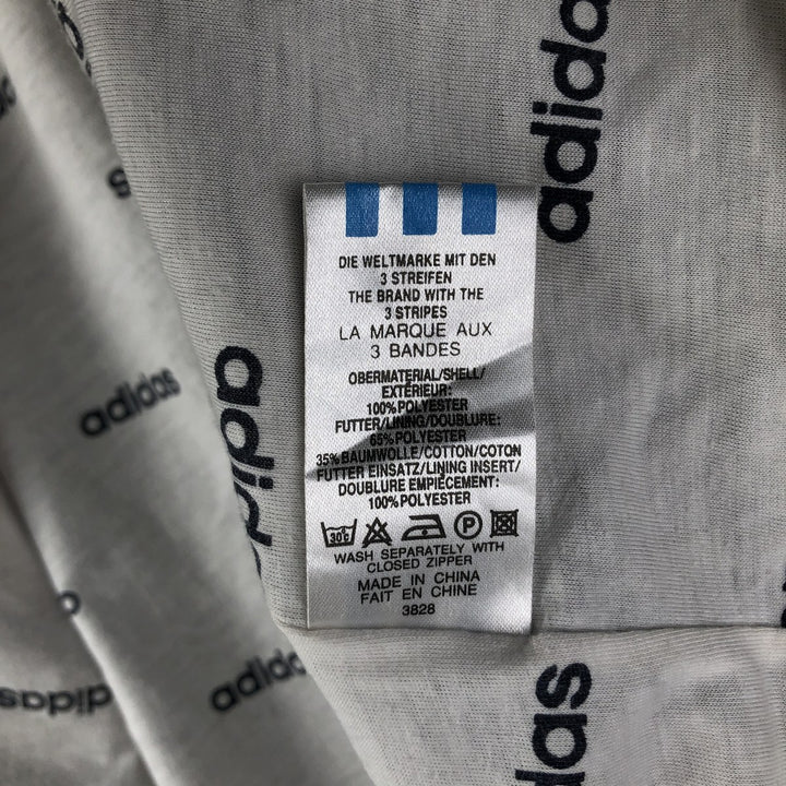 80'S Adidas Windbreaker Men's Size L Vintage polyester wine-red Vintage Second Hand