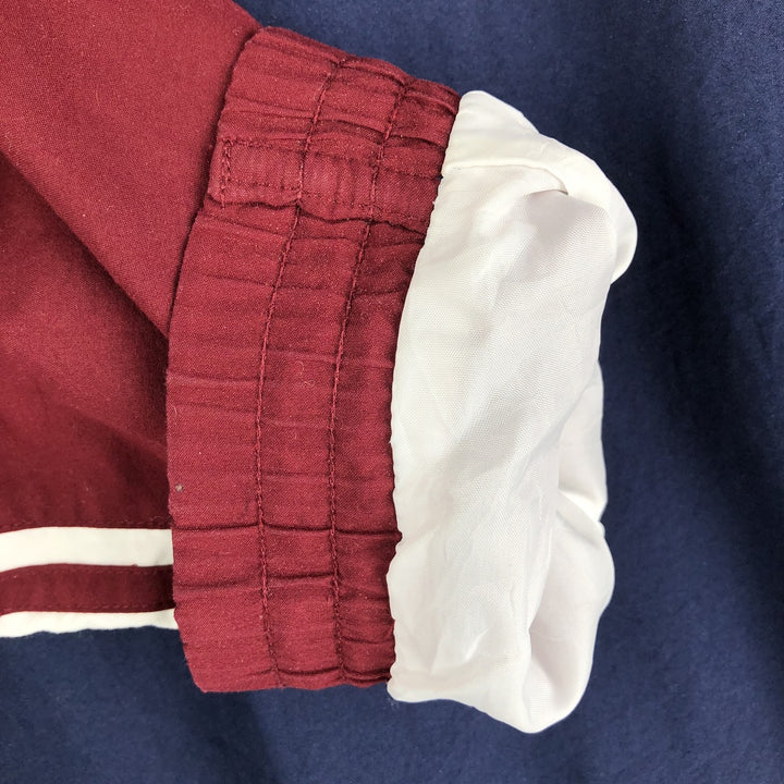 80'S Adidas Windbreaker Men's Size L Vintage polyester wine-red Vintage Second Hand
