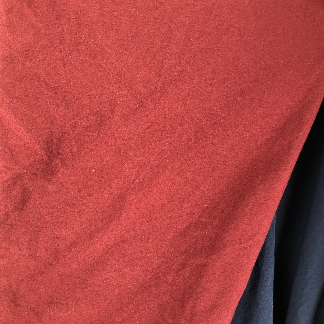 80'S Adidas Windbreaker Men's Size L Vintage polyester wine-red Vintage Second Hand