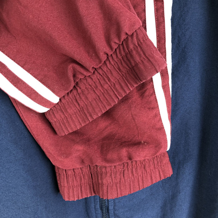 80'S Adidas Windbreaker Men's Size L Vintage polyester wine-red Vintage Second Hand