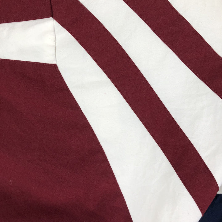 80'S Adidas Windbreaker Men's Size L Vintage polyester wine-red Vintage Second Hand