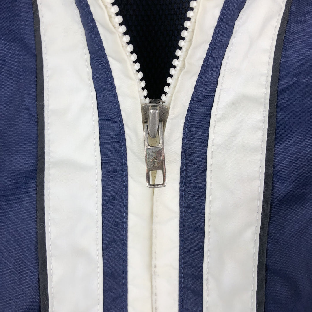 Vintage 90'S Adidas 3-Striped Nylon Jacket, Men's Size L Nylon navy blue type Vintage Second Hand