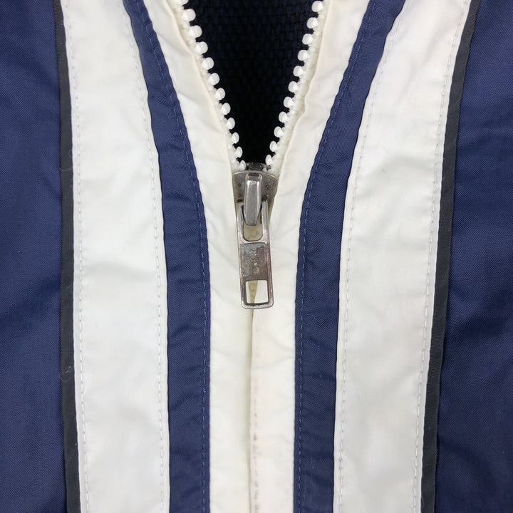 Vintage 90'S Adidas 3-Striped Nylon Jacket, Men's Size L Nylon navy blue type Vintage Second Hand