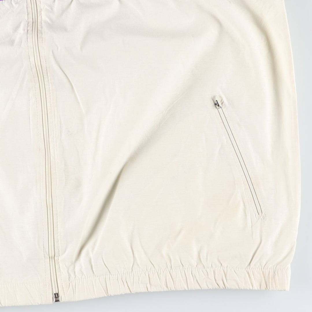 Vintage 1980'S Nike Navy Tag Windbreaker, Made in USA, Men's XXL cotton Charcoal Vintage Second Hand