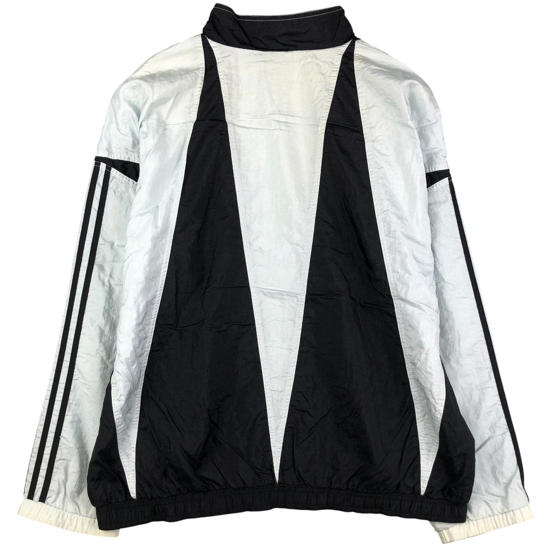 Vintage 80s-90'S Adidas nylon jacket, men's XL size Nylon Blue type light blue Vintage Second Hand