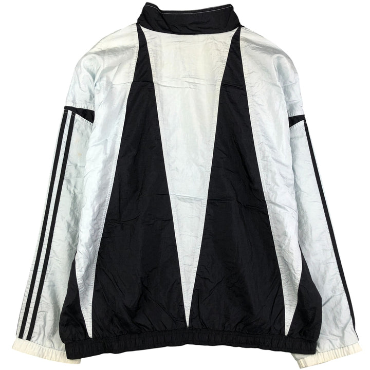 Vintage 80s-90'S Adidas nylon jacket, men's XL size Nylon Blue type light blue Vintage Second Hand