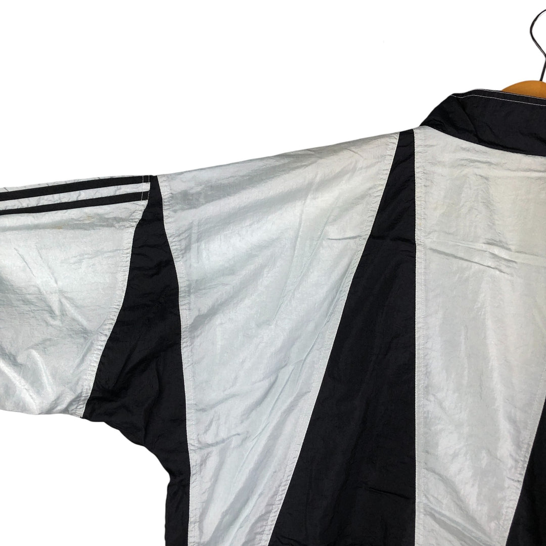 Vintage 80s-90'S Adidas nylon jacket, men's XL size Nylon Blue type light blue Vintage Second Hand