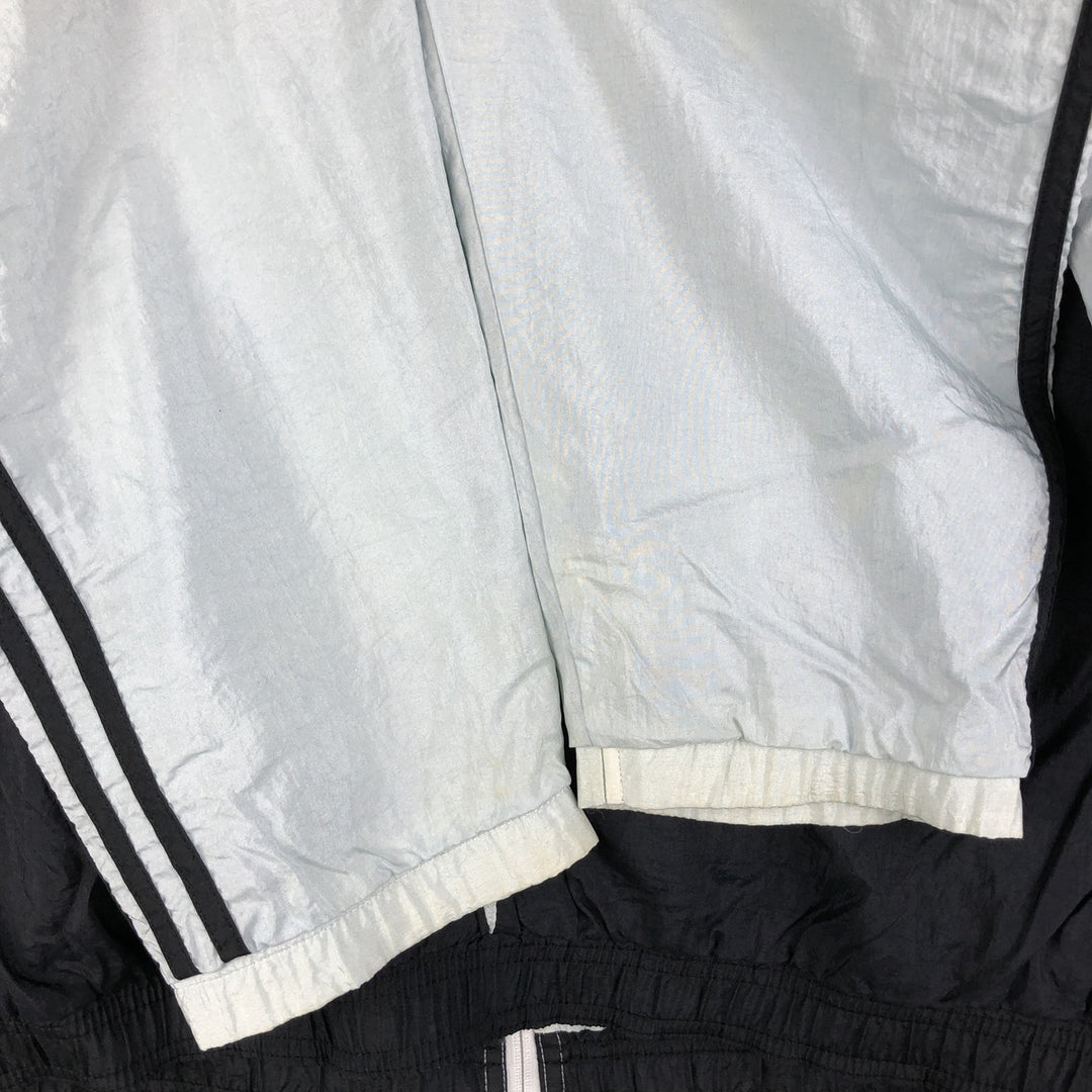 Vintage 80s-90'S Adidas nylon jacket, men's XL size Nylon Blue type light blue Vintage Second Hand