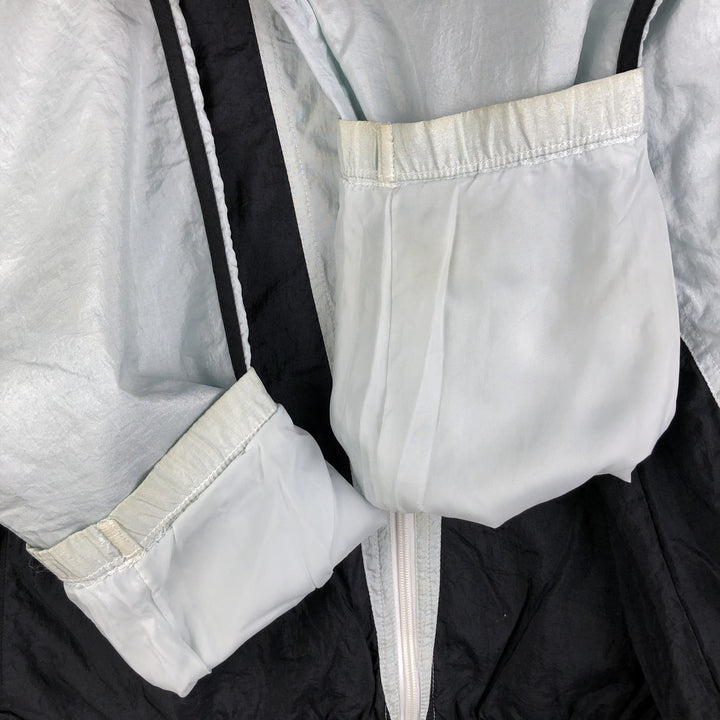 Vintage 80s-90'S Adidas nylon jacket, men's XL size Nylon Blue type light blue Vintage Second Hand