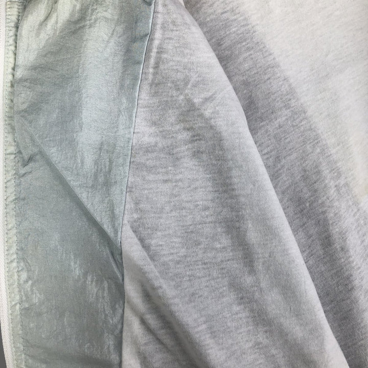 Vintage 80s-90'S Adidas nylon jacket, men's XL size Nylon Blue type light blue Vintage Second Hand