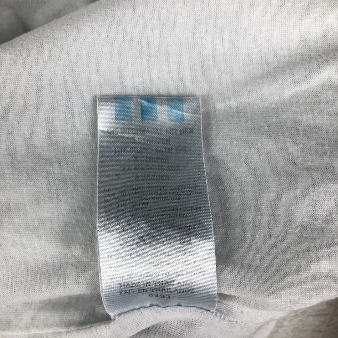 80'S Adidas nylon jacket, men's XL size, vintage Nylon Silver type Vintage Second Hand