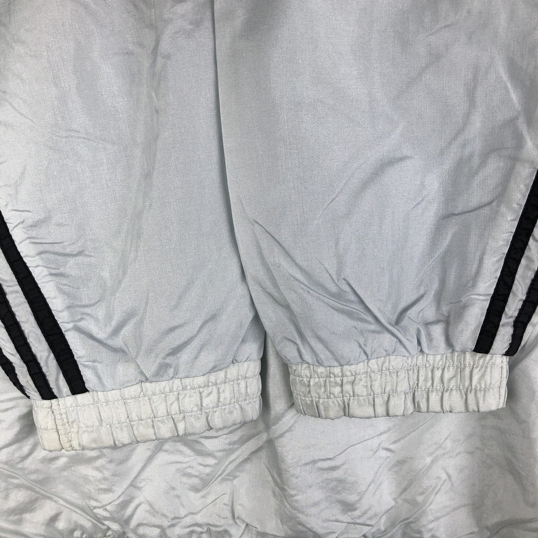 80'S Adidas nylon jacket, men's XL size, vintage Nylon Silver type Vintage Second Hand