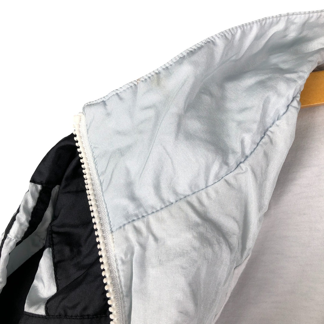 80'S Adidas nylon jacket, men's XL size, vintage Nylon Silver type Vintage Second Hand