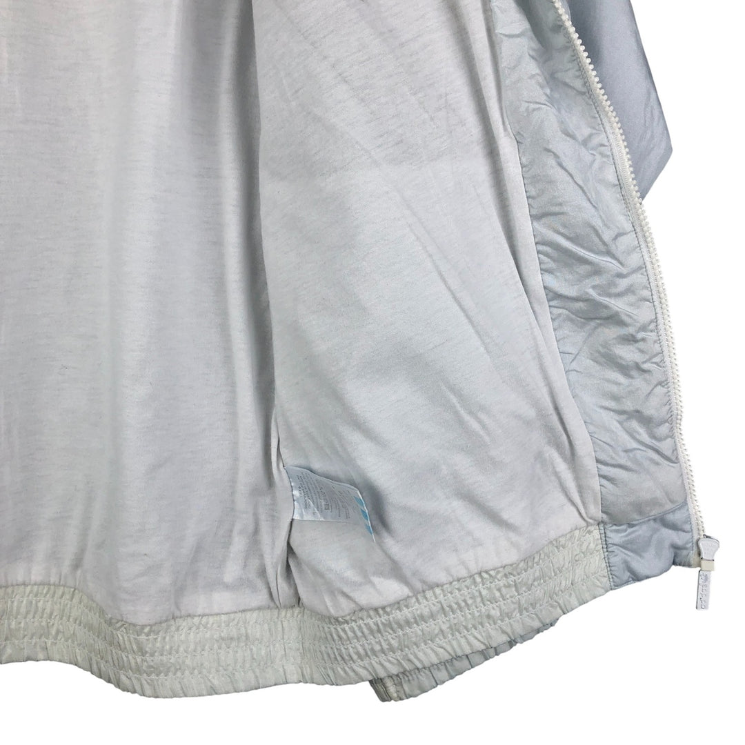 80'S Adidas nylon jacket, men's XL size, vintage Nylon Silver type Vintage Second Hand