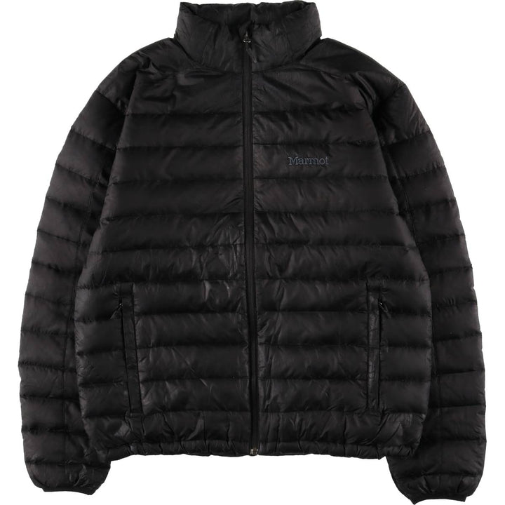 2000'S Marmot Ripstop 700 Fill Power Down Jacket, Men's Size L polyester black type Vintage Second Hand