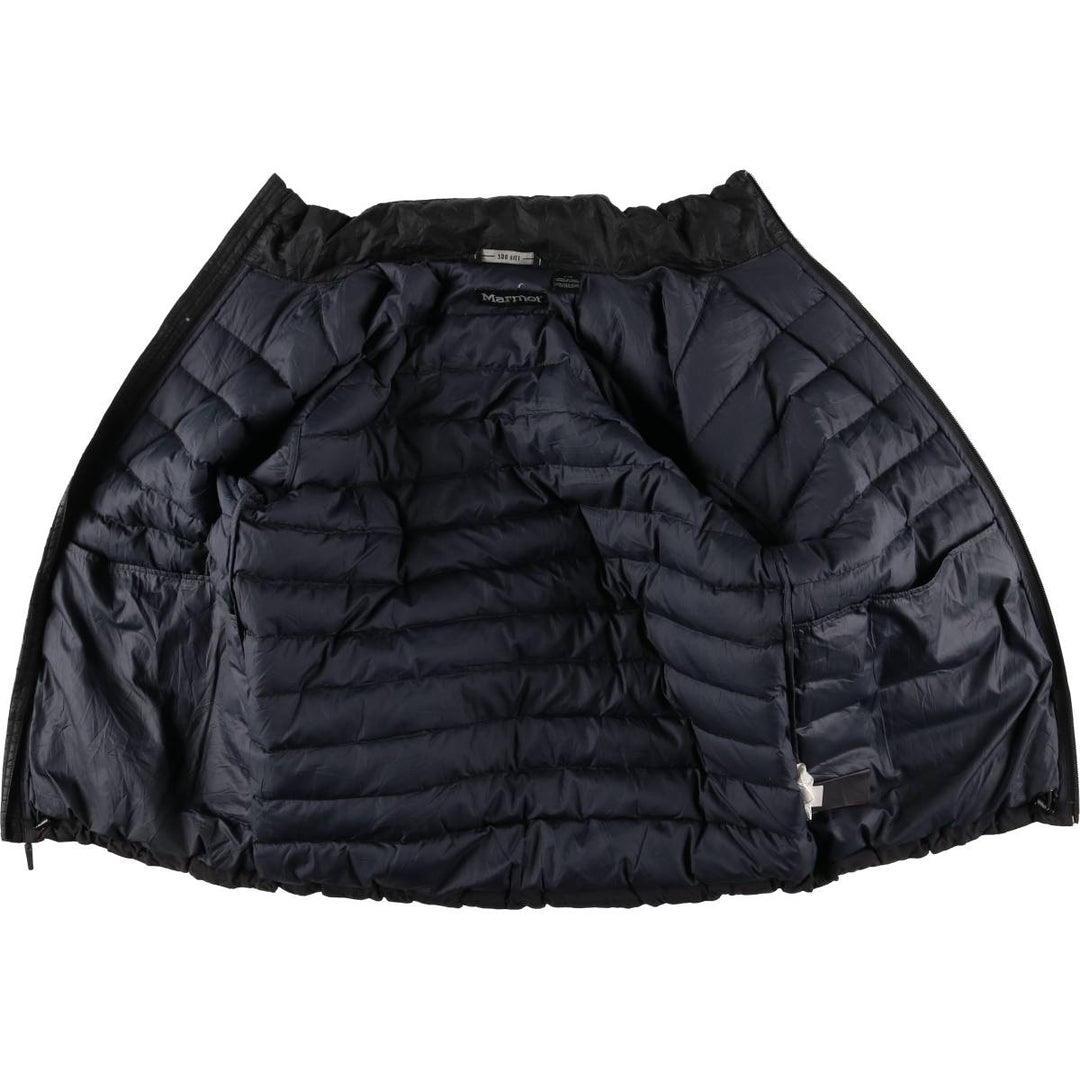 2000'S Marmot Ripstop 700 Fill Power Down Jacket, Men's Size L polyester black type Vintage Second Hand