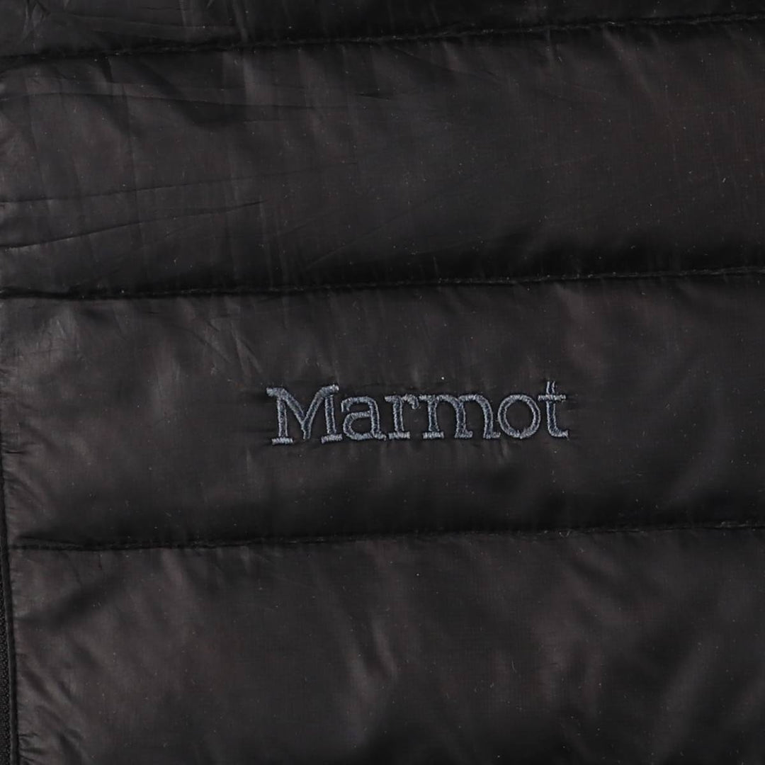 2000'S Marmot Ripstop 700 Fill Power Down Jacket, Men's Size L polyester black type Vintage Second Hand