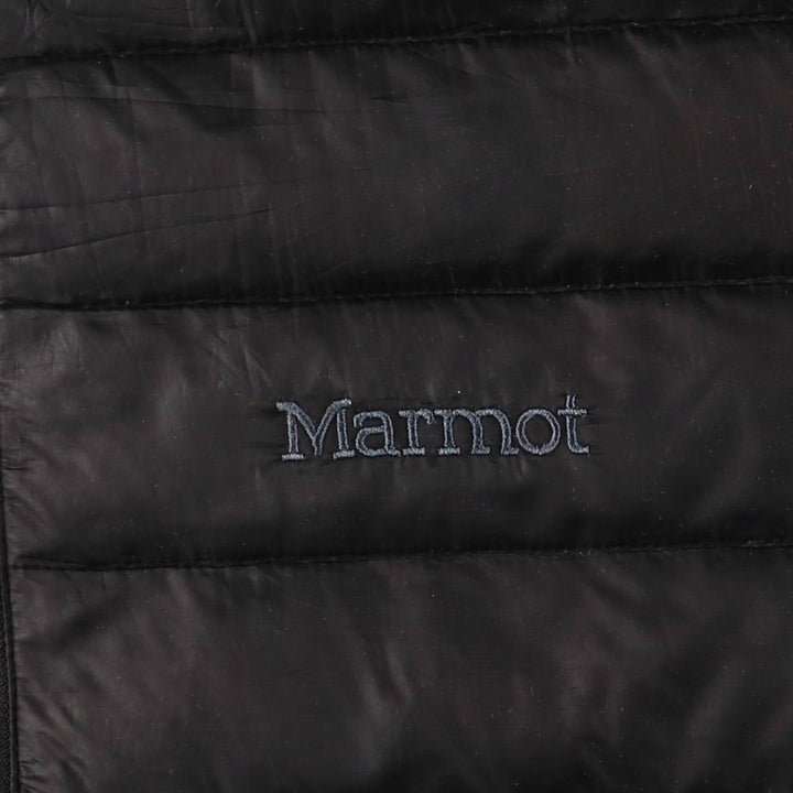 2000'S Marmot Ripstop 700 Fill Power Down Jacket, Men's Size L polyester black type Vintage Second Hand