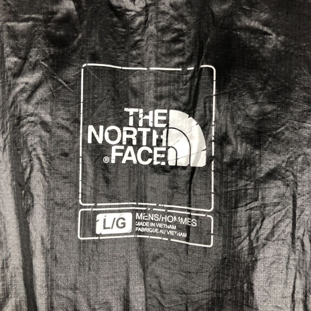 The North Face Camouflage Pattern Woodland Camo Padded Mountain Jacket, Shell Jacket, Puffer Jacket, Men's Size L Nylon Khaki type Vintage Second Hand