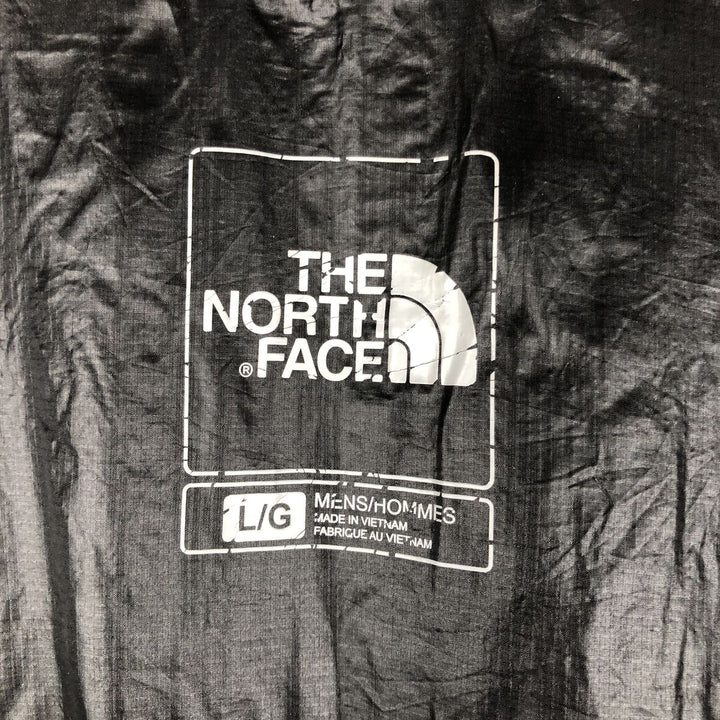 The North Face Camouflage Pattern Woodland Camo Padded Mountain Jacket, Shell Jacket, Puffer Jacket, Men's Size L Nylon Khaki type Vintage Second Hand