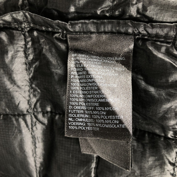 The North Face Camouflage Pattern Woodland Camo Padded Mountain Jacket, Shell Jacket, Puffer Jacket, Men's Size L Nylon Khaki type Vintage Second Hand