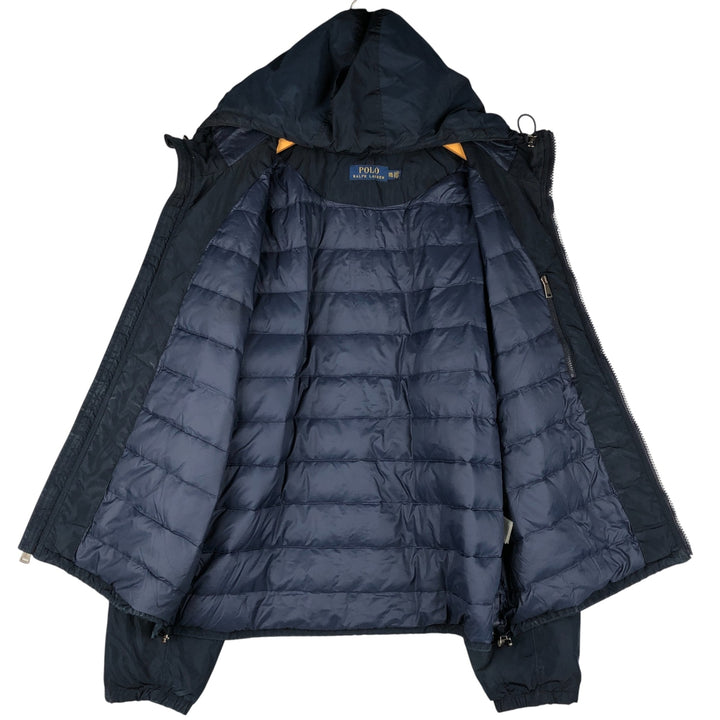 Ralph Lauren POLO RALPH LAUREN Down Parka Men's XXL polyester navy blue type Vintage Second Hand