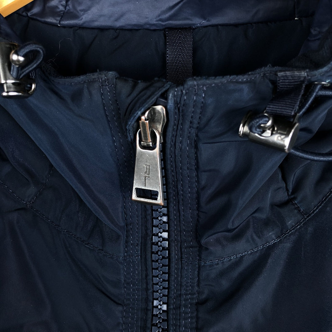 Ralph Lauren POLO RALPH LAUREN Down Parka Men's XXL polyester navy blue type Vintage Second Hand