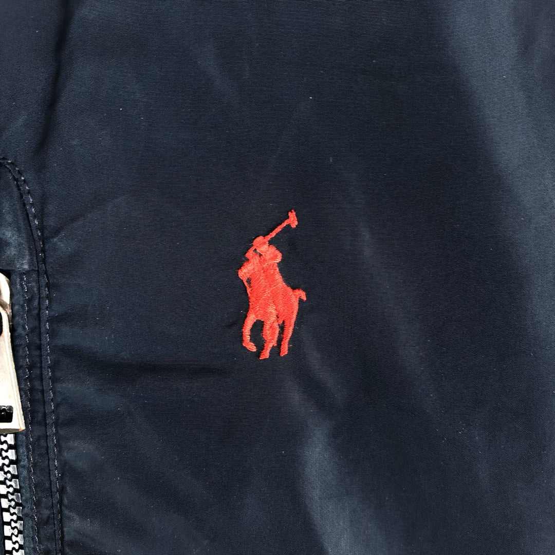 Ralph Lauren POLO RALPH LAUREN Down Parka Men's XXL polyester navy blue type Vintage Second Hand