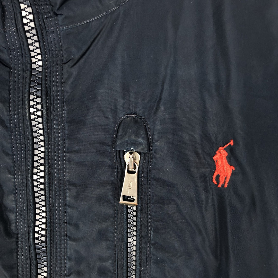 Ralph Lauren POLO RALPH LAUREN Down Parka Men's XXL polyester navy blue type Vintage Second Hand