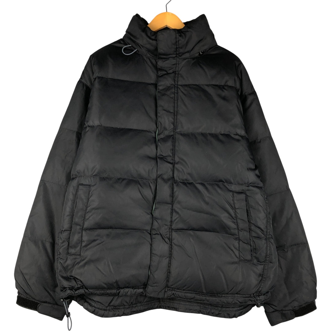 2000'S GAP Down Jacket Men's Size L Nylon black type Vintage Second Hand