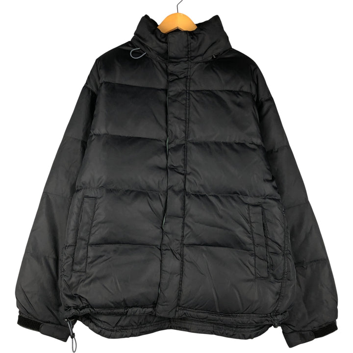 2000'S GAP Down Jacket Men's Size L Nylon black type Vintage Second Hand