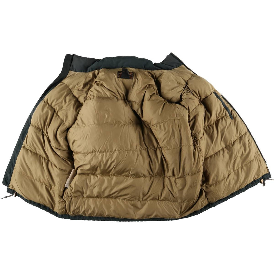 Vintage 80s-90'S Eddie Bauer Black Tag Goose Down Jacket, Men's XL polyester Khaki type Vintage Second Hand
